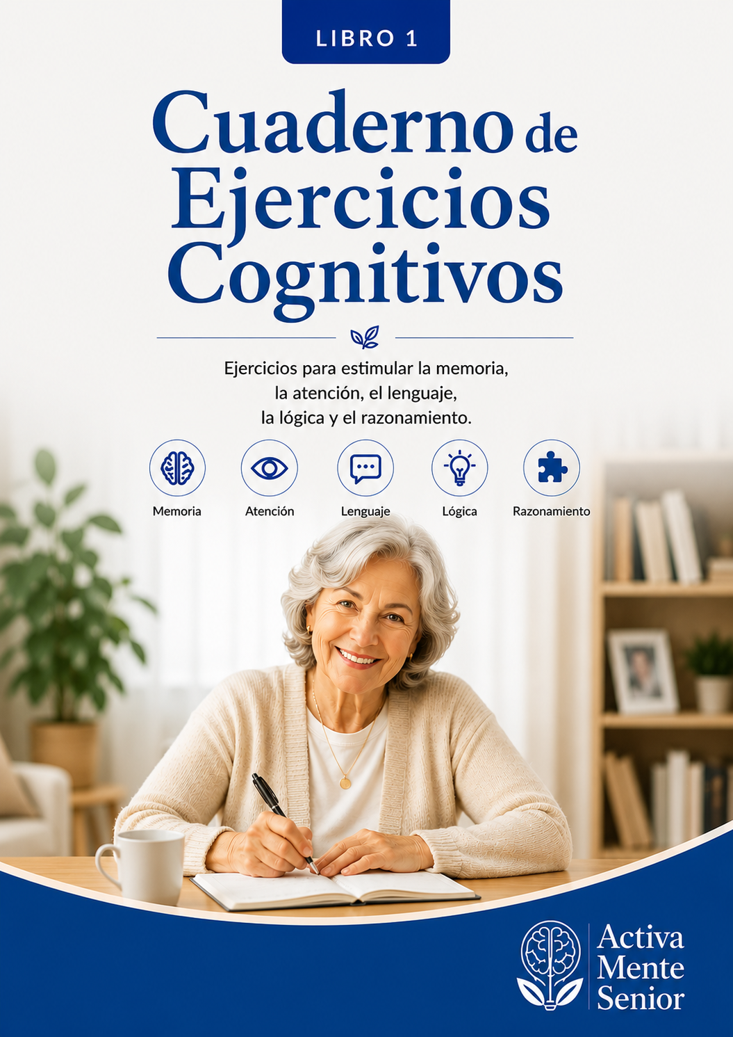 Portada del libro Cuaderno de Ejercicios Cognitivos